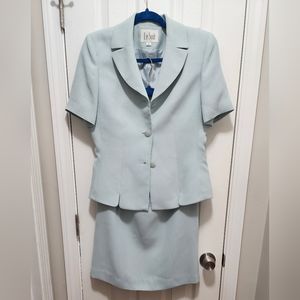 Light ash blue suit